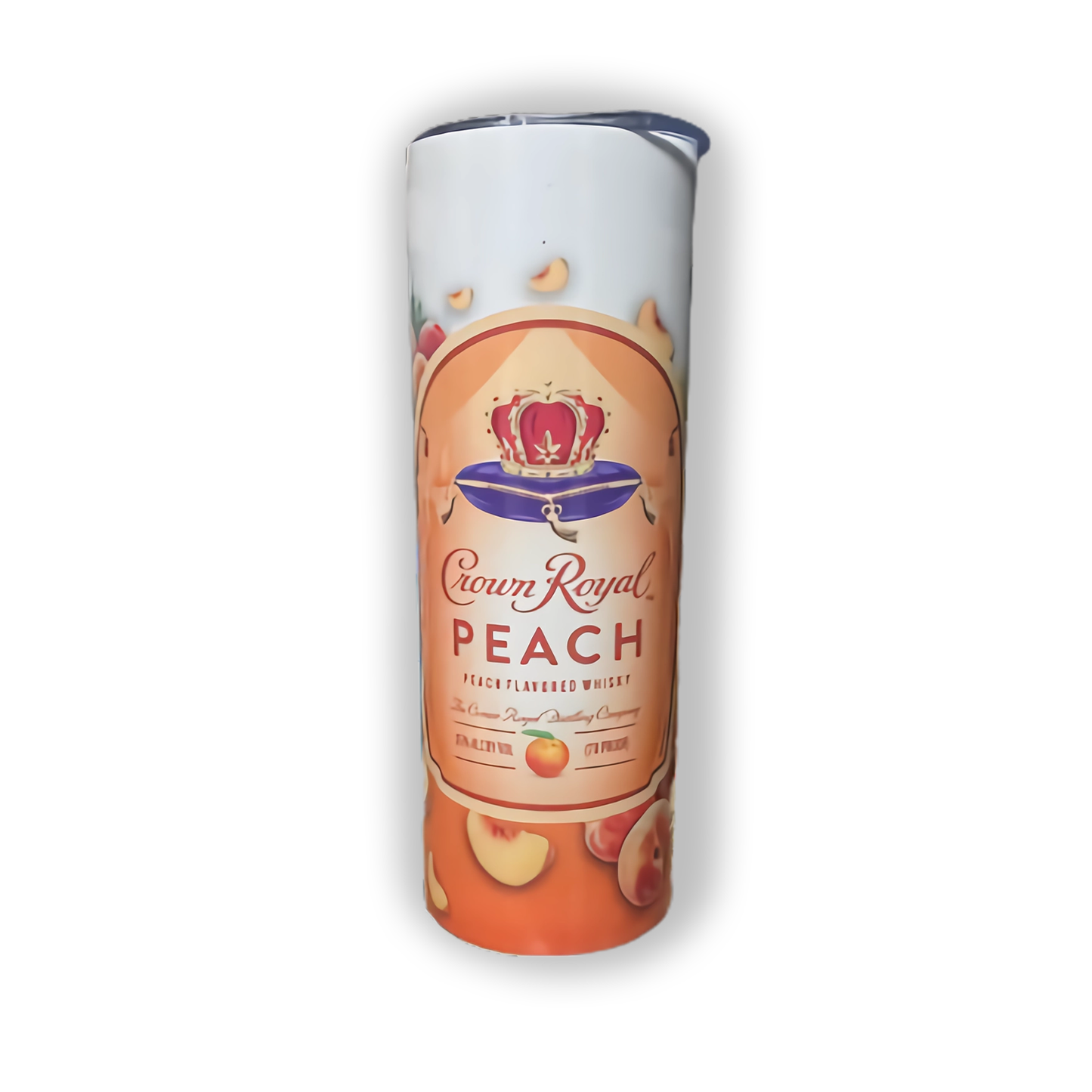 Custom Peach Royal Tumbler