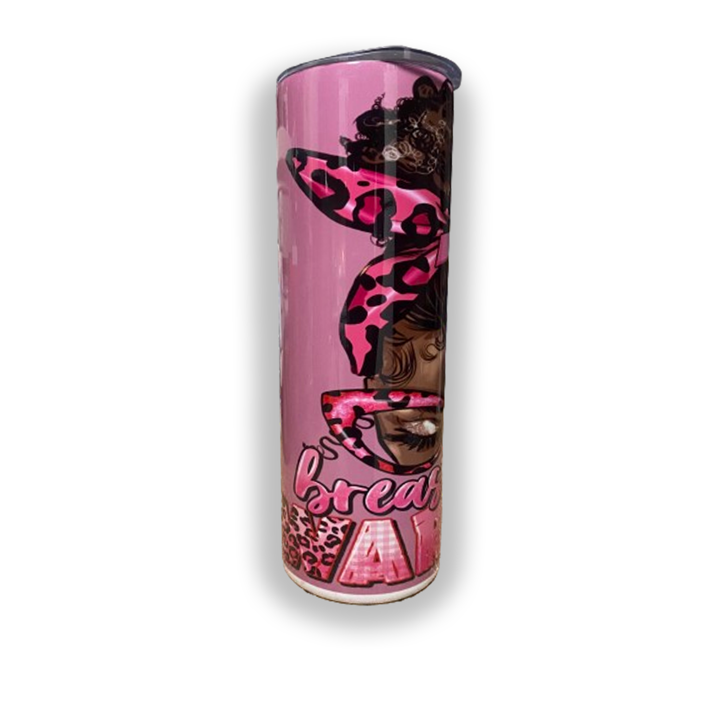 Breast Cancer Warrior Tumbler