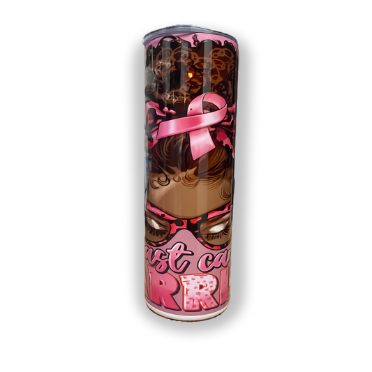 Breast Cancer Warrior Tumbler