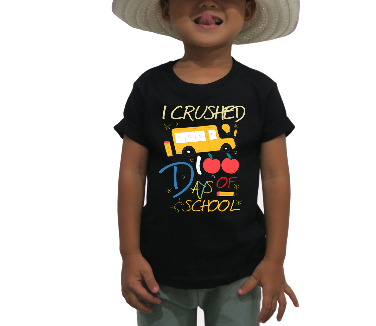 I crushed100 Days of School T-Shirt