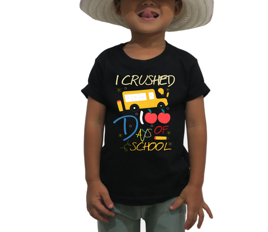 I crushed100 Days of School T-Shirt