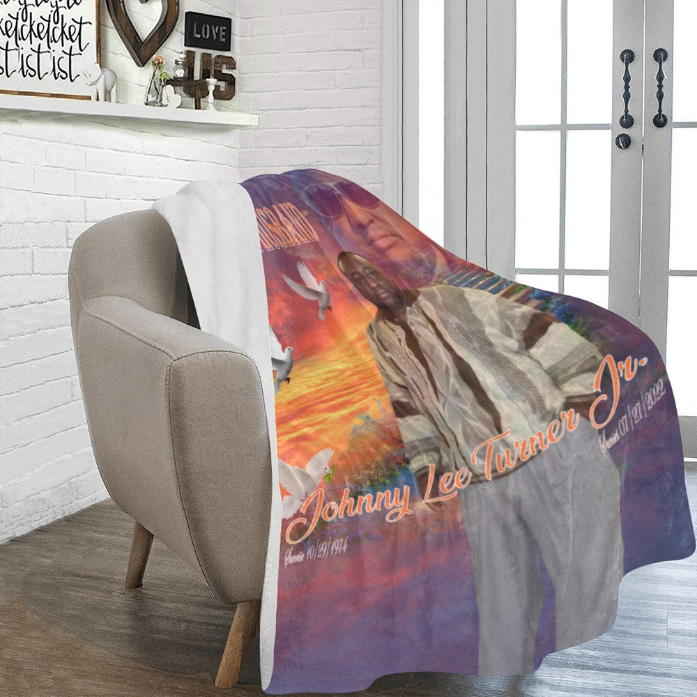 Custom Ultra-Soft Micro Fleece Blanket  | Mamie's Heart Designs